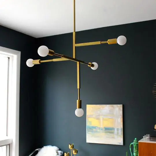 Minimalist Gold Pendant Light
