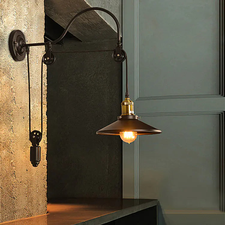 Vintage Industrial Wall Lamp