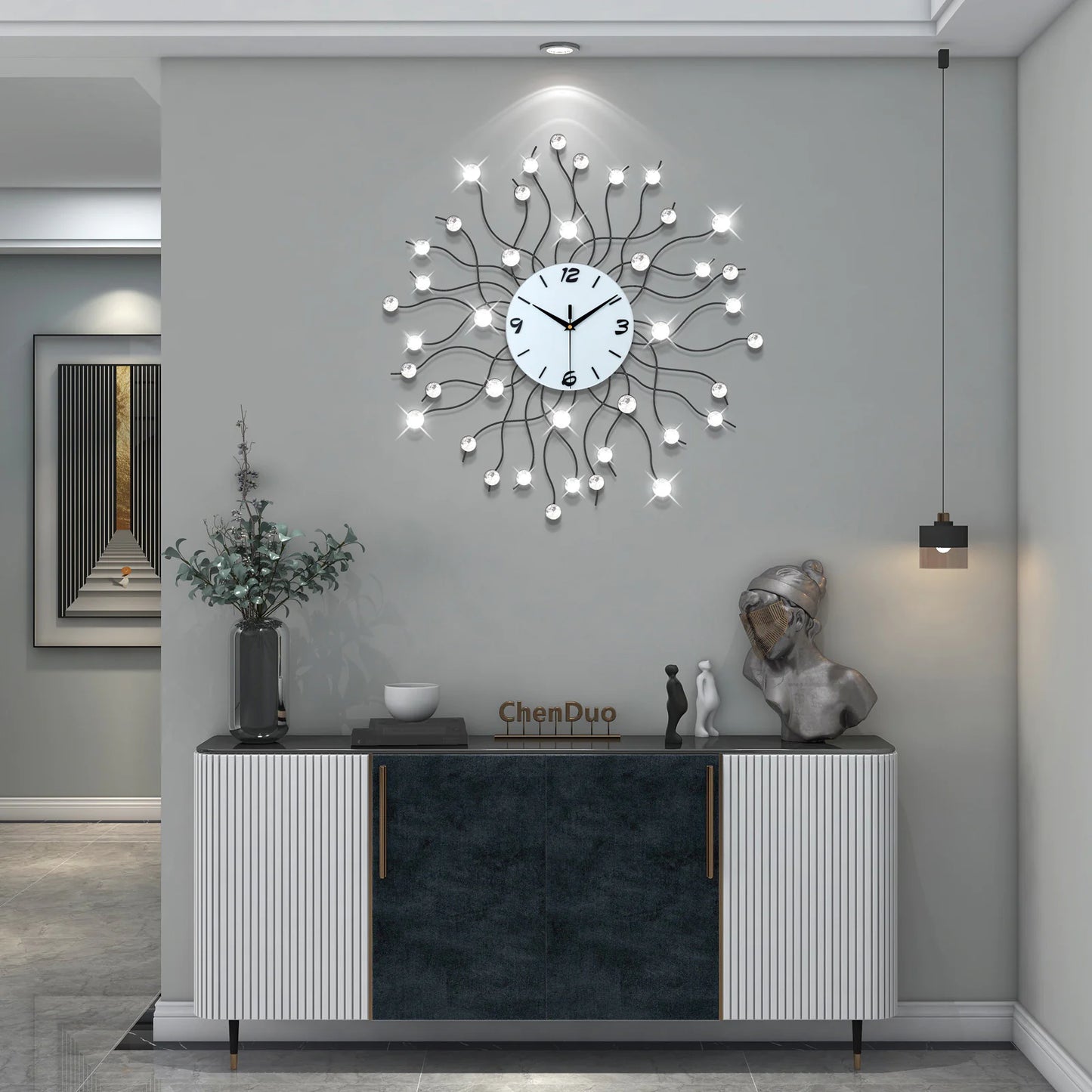 Creative Wall Clock - Quartz Design