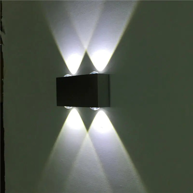 Modern Aluminum Wall Light for Indoor Spaces