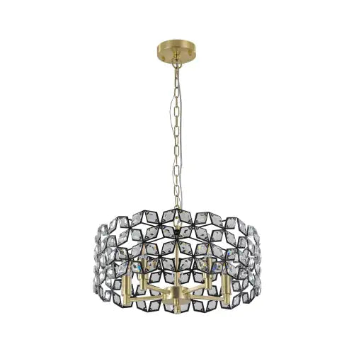 Modern Round Crystal Chandelier