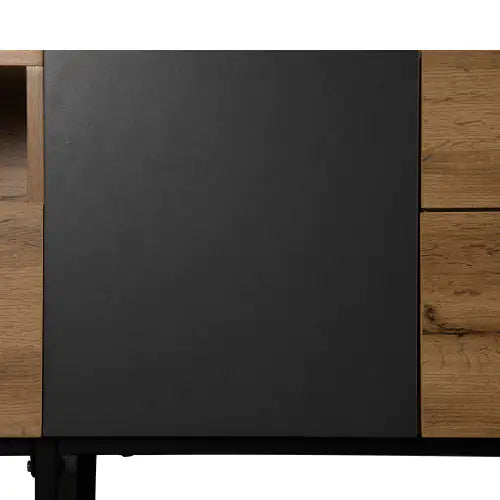 Modern Wood Finish TV Stand