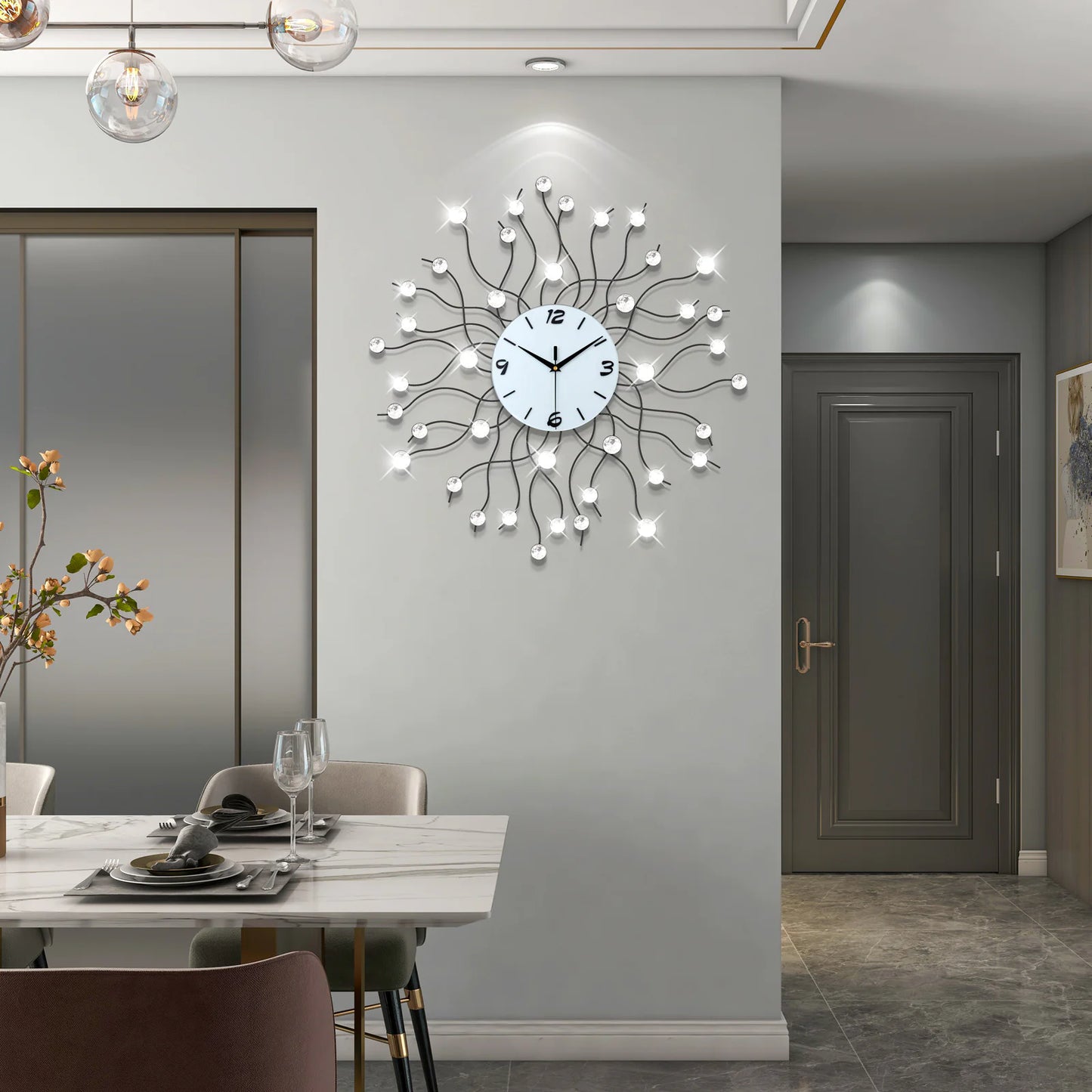 Creative Wall Clock - Quartz Design