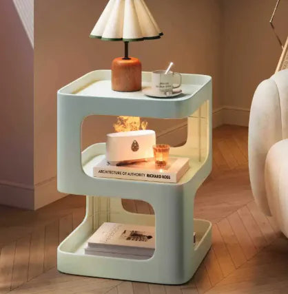 Gapped Minimalist Bedside Table