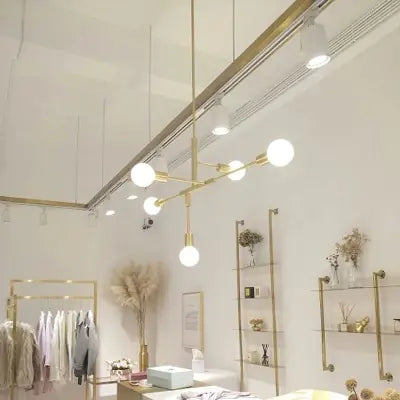 Minimalist Gold Pendant Light