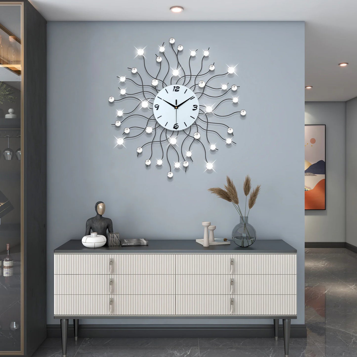 Creative Wall Clock - Quartz Design