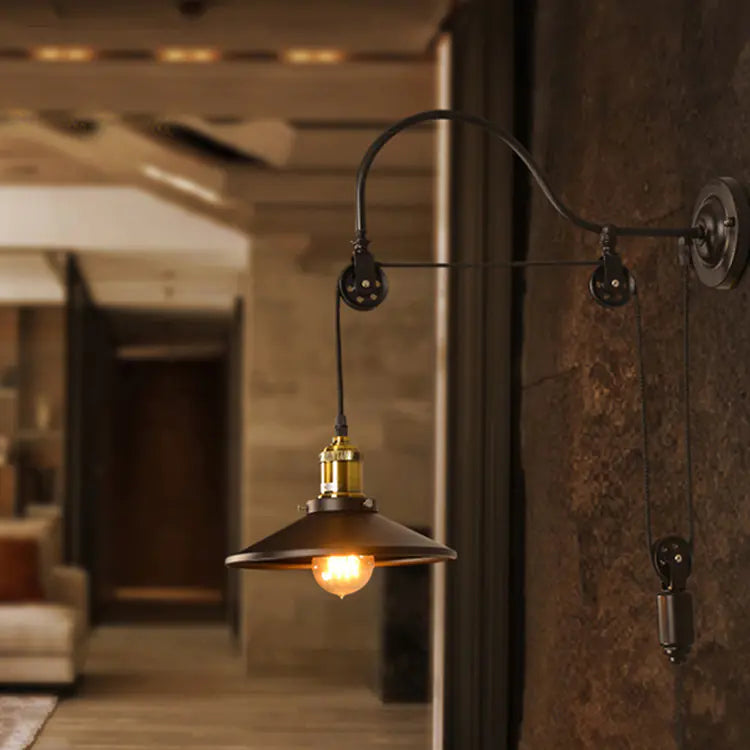 Vintage Industrial Wall Lamp