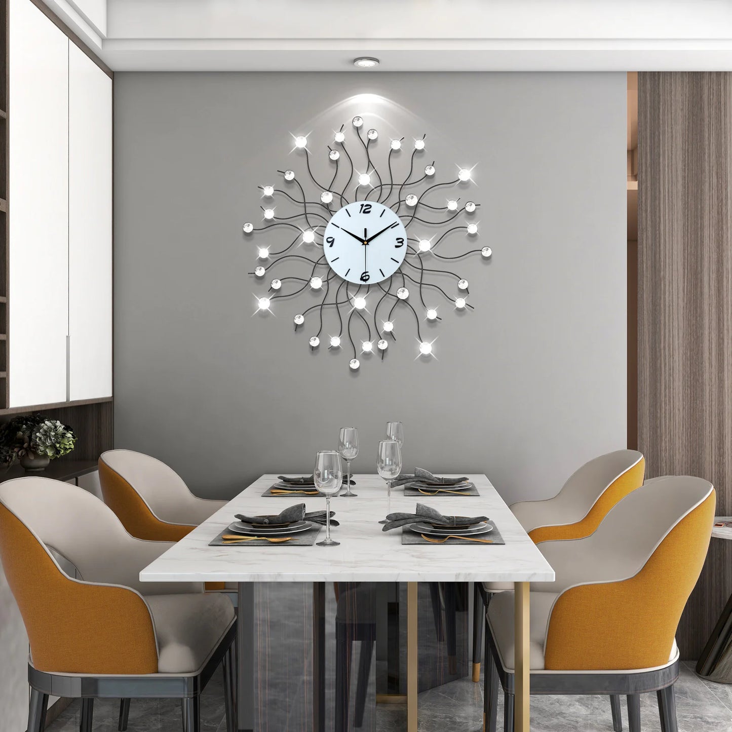 Creative Wall Clock - Quartz Design