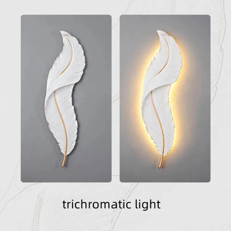 Modern Leaf LED Wall Lamp
