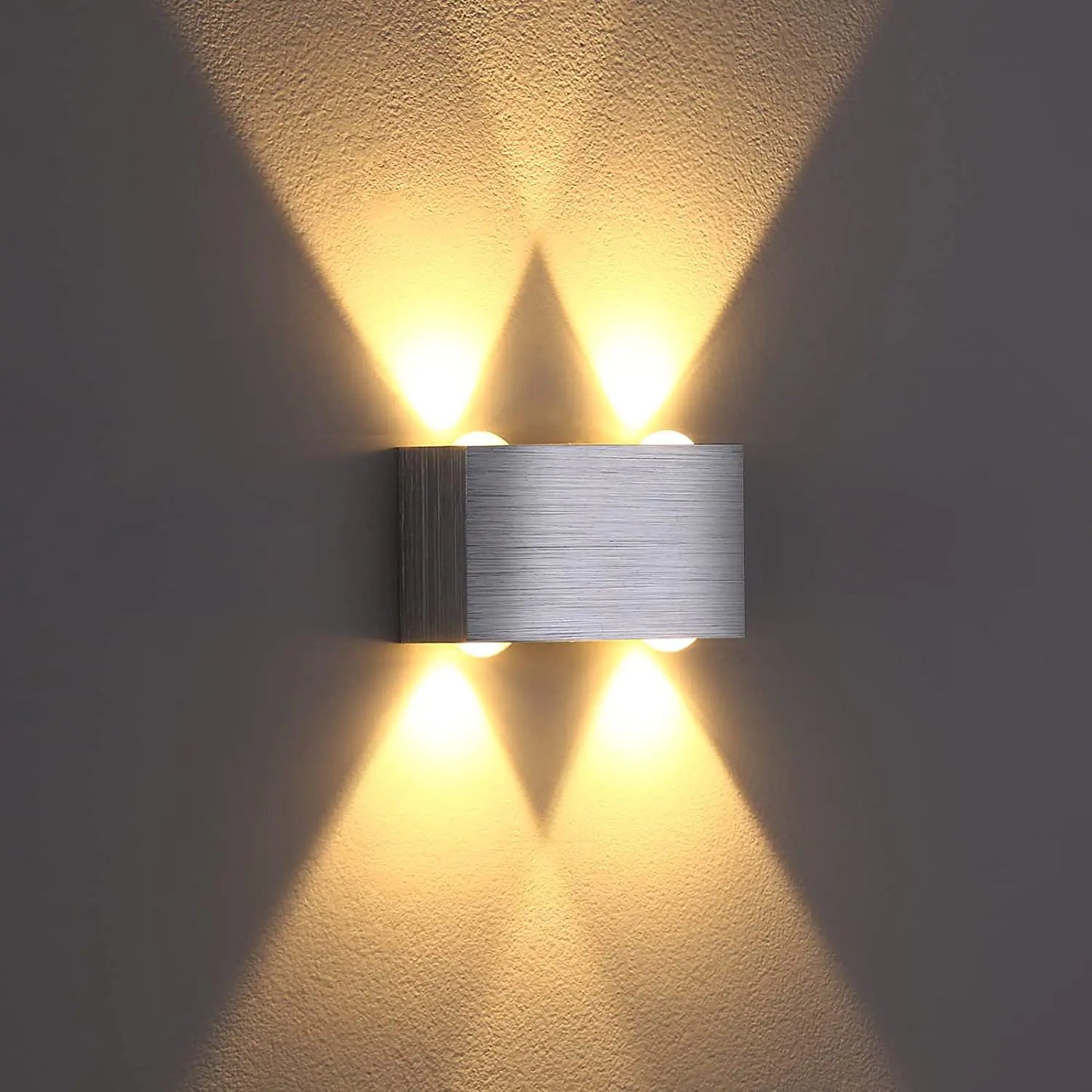 Modern Aluminum Wall Light for Indoor Spaces