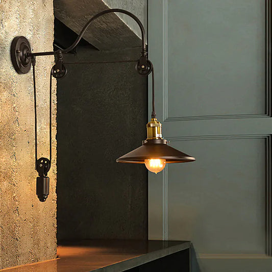 Vintage Industrial Wall Lamp