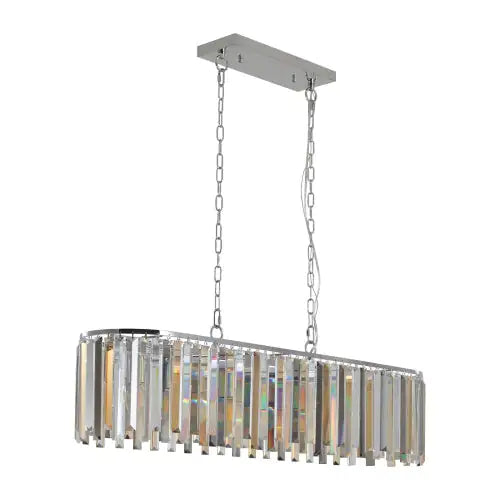 Modern Oval Crystal Luxury Chandelier
