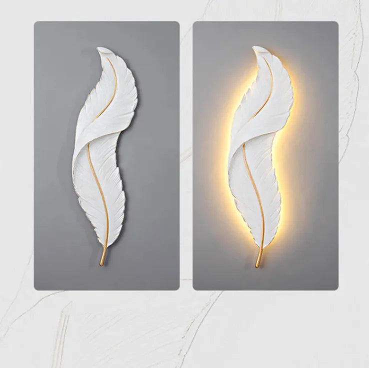 Modern Leaf LED Wall Lamp