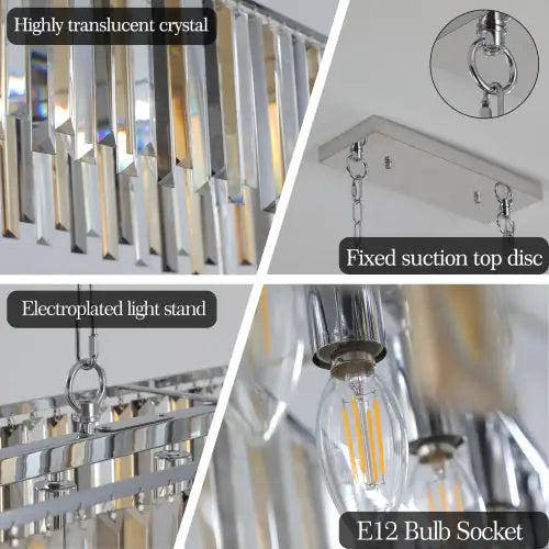 Modern Oval Crystal Luxury Chandelier