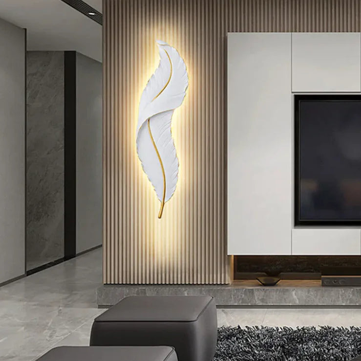 Modern Leaf LED Wall Lamp