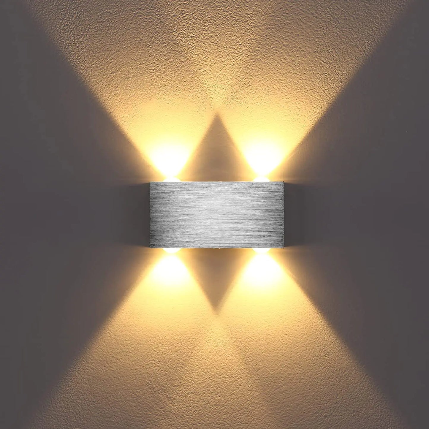 Modern Aluminum Wall Light for Indoor Spaces