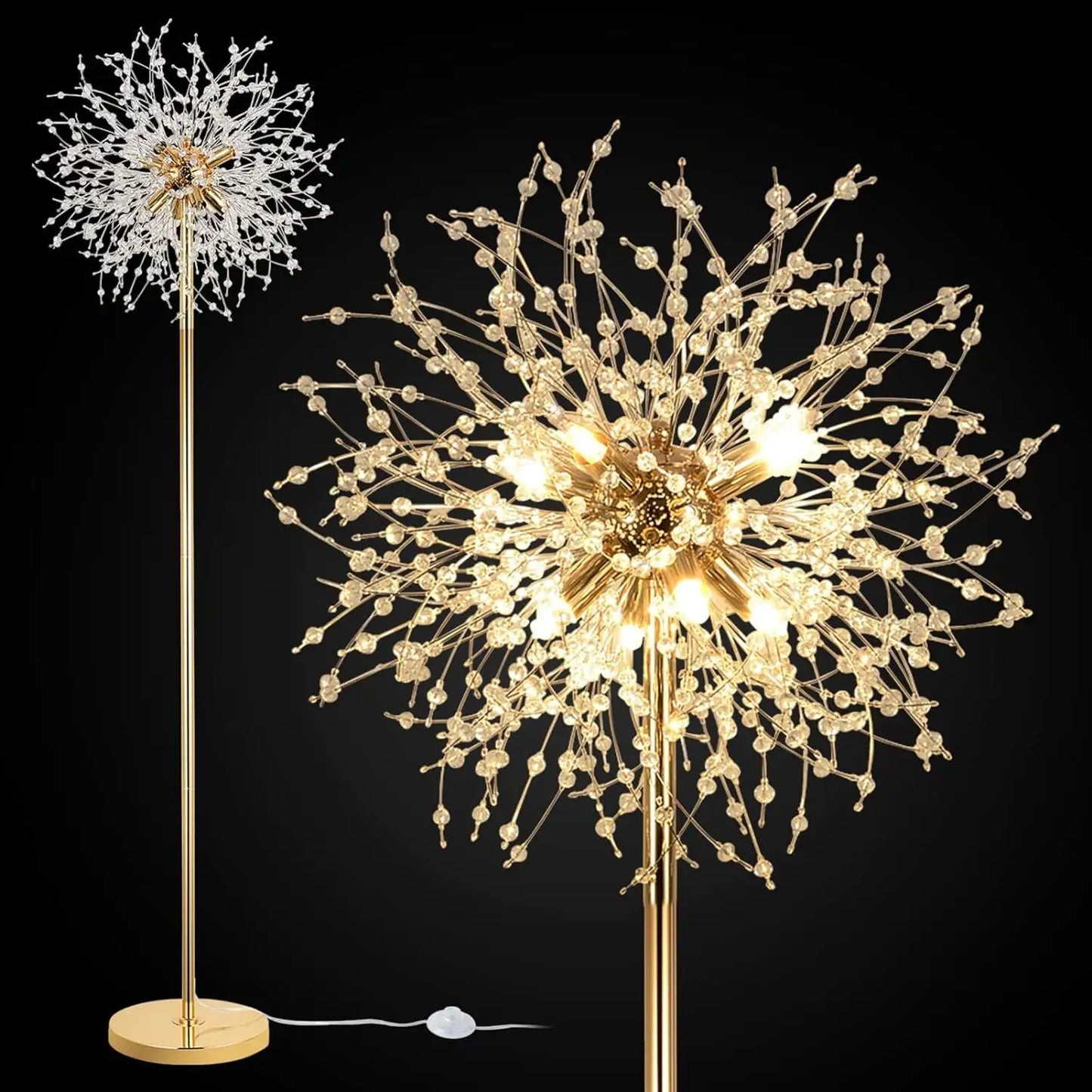 Crystal Floor Lamp