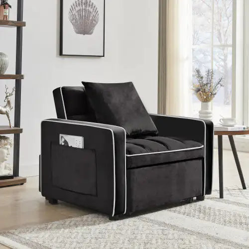 3-in-1 Sofa Bed Adjustable Fold-out