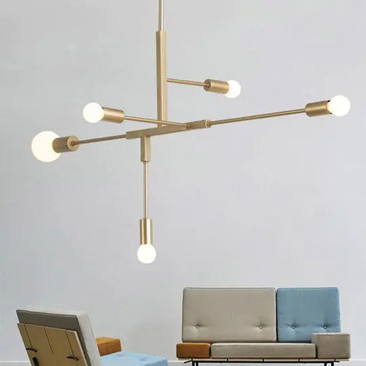 Minimalist Gold Pendant Light