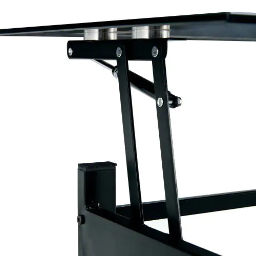 Tempered Glass Lift Coffee Table