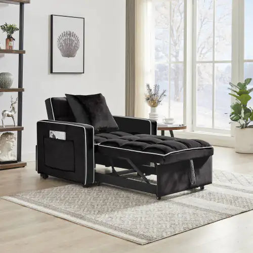 3-in-1 Sofa Bed Adjustable Fold-out