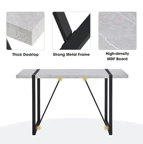 Modern Rectangular Dining Table