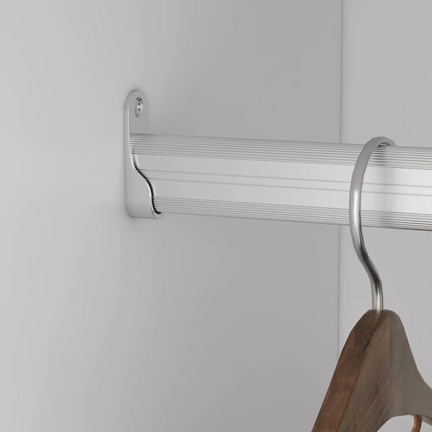 Closet Organizer System: Wall Mounted