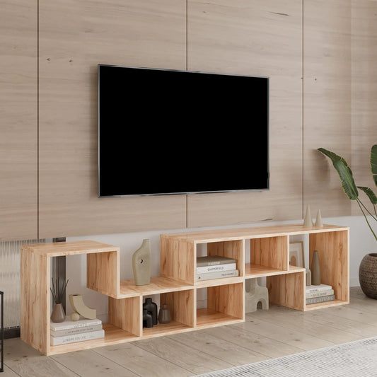 Adjustable L-Shaped Cube TV Stand & Entertainment Center