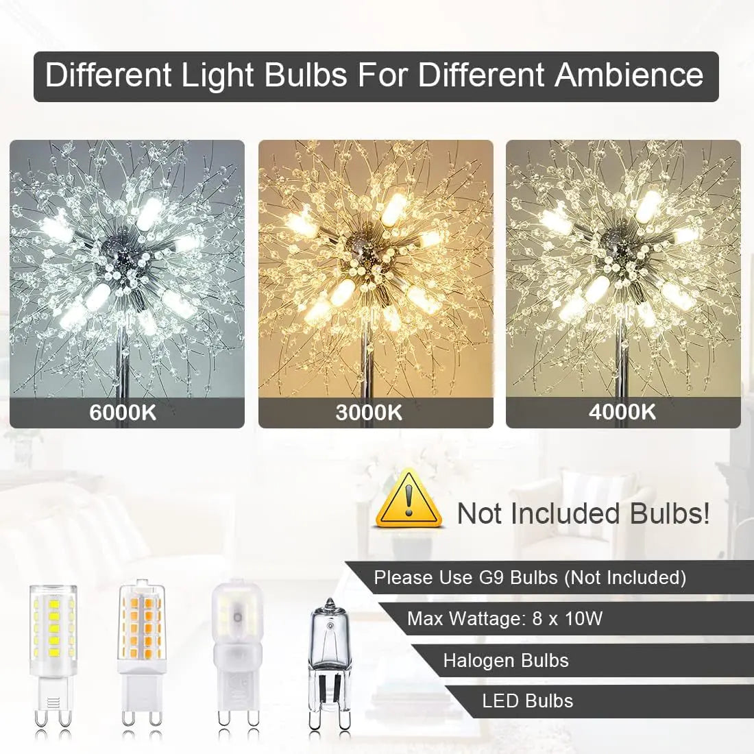 Crystal Floor Lamp