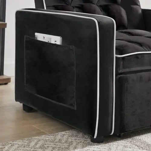3-in-1 Sofa Bed Adjustable Fold-out